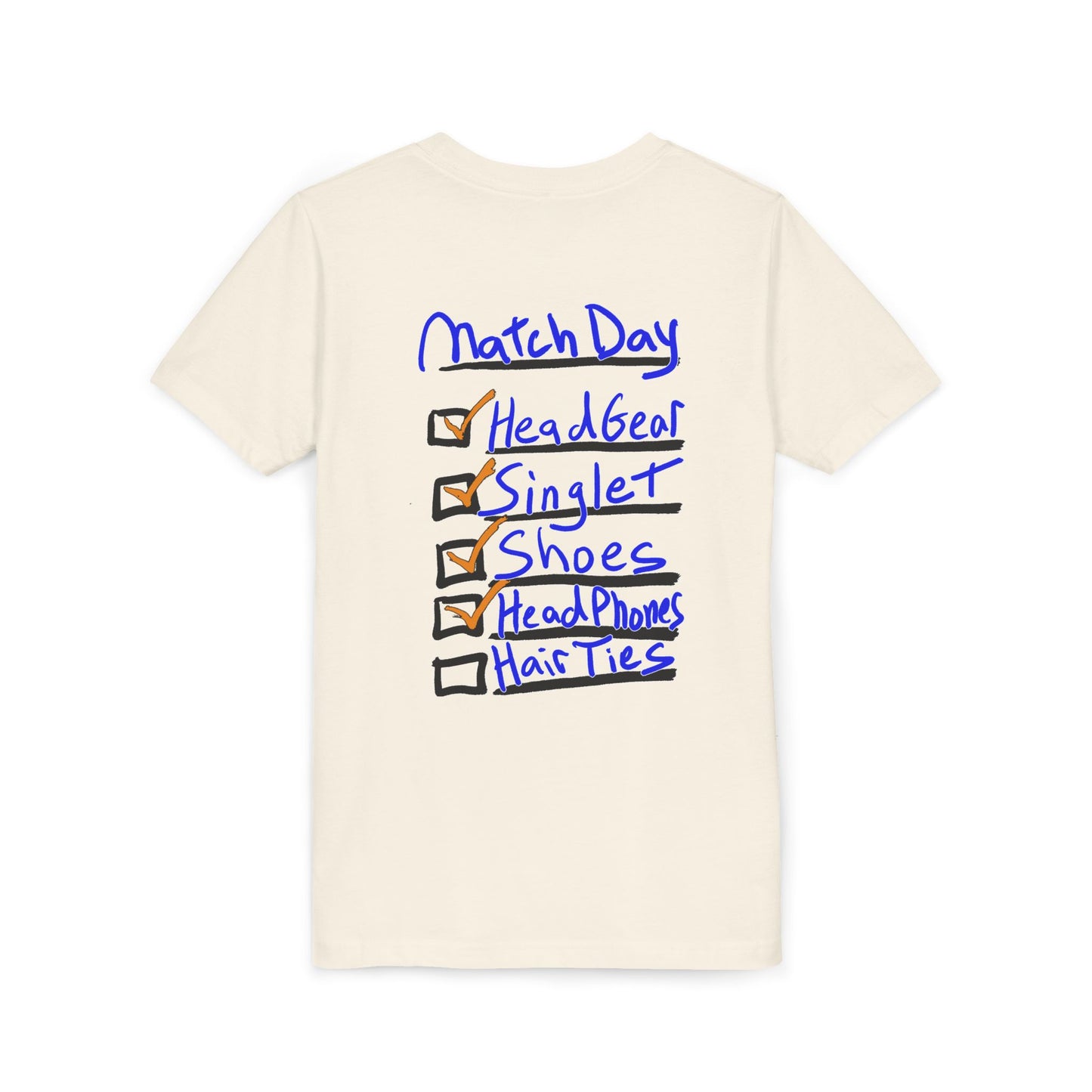 Youth Short Sleeve Tee - Blood Time Match Day Checklist Tee