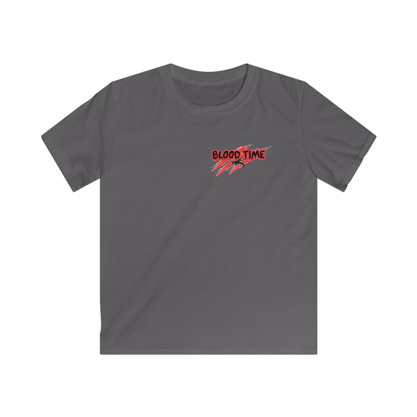 Kids' Blood Time Graphic Tee - Fun & Stylish for Active Kids