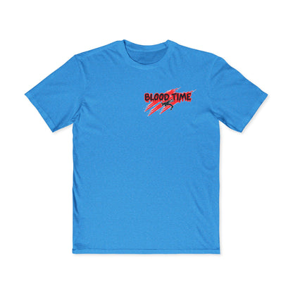 Men's Wrestling Tee - 'Blood Time' Graphic Shirt