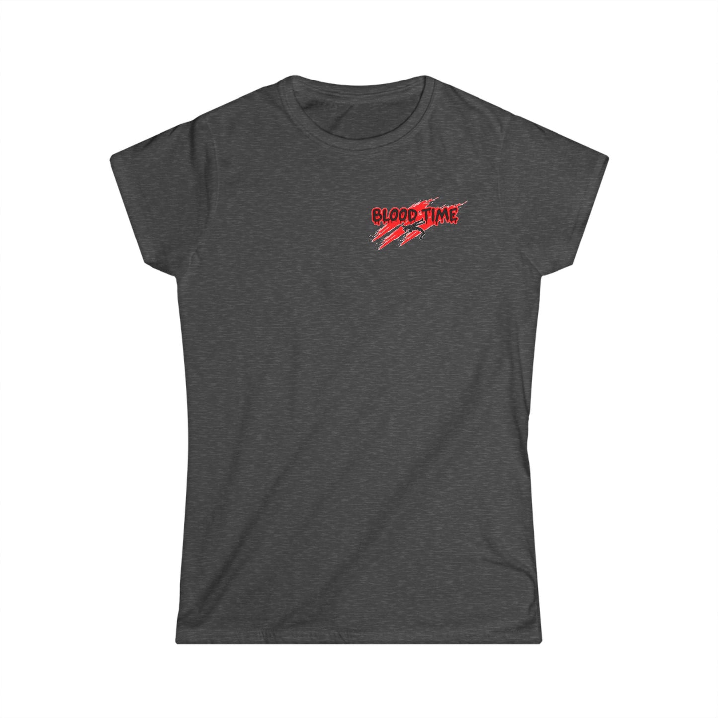 Fierce Women's Graphic Tee - 'Blood Time' Design