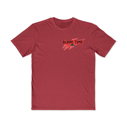 Men's Wrestling Tee - 'Blood Time' Graphic Shirt