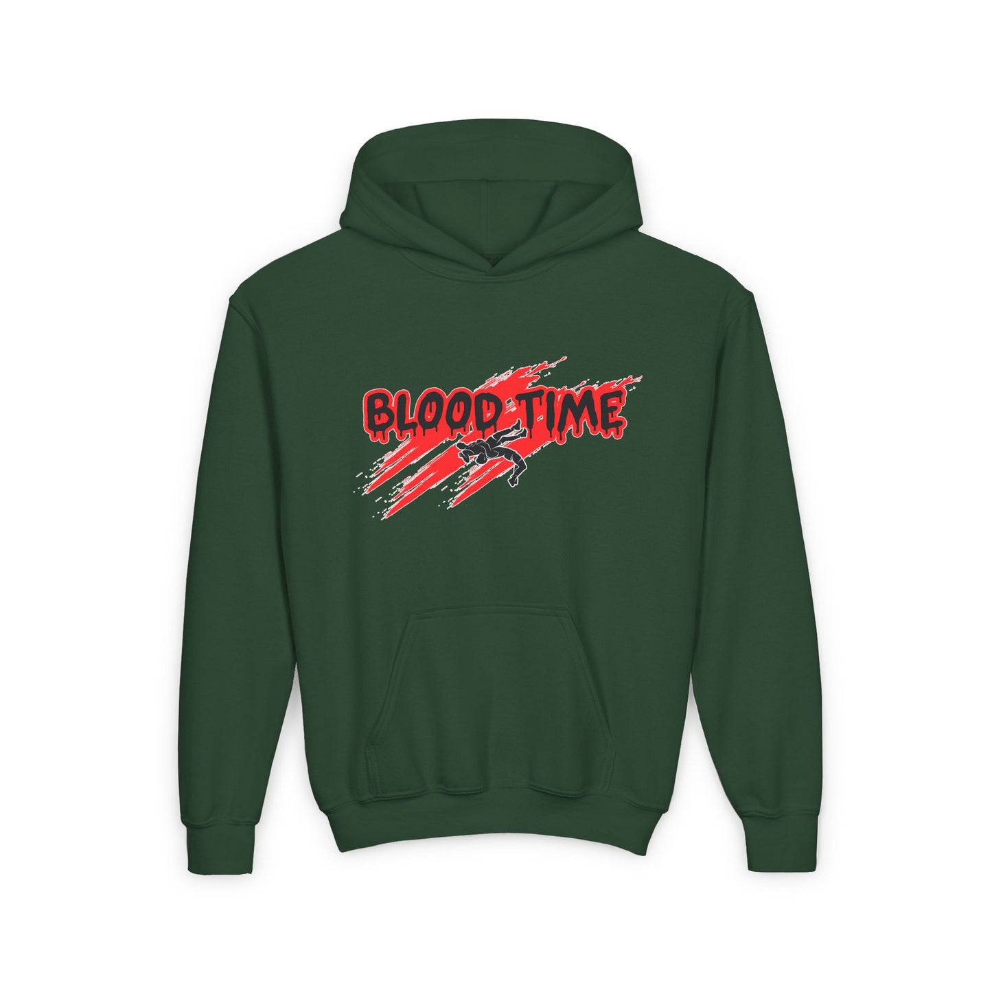 Blood Time Wrestling Hooded Sweatshirt