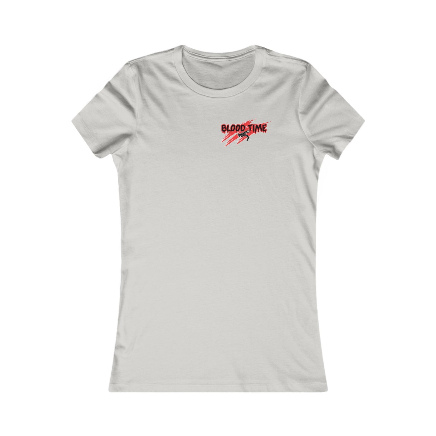 Empowering Women's Favorite Tee - 'Blood Time' Graphic Shirt for Strength and Unity