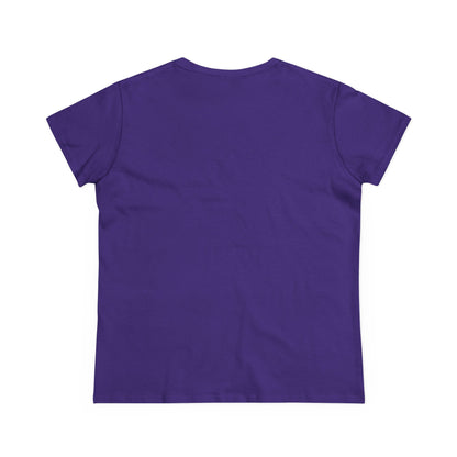 Women's Motivational Cotton Tee - 'Quit or Keep Going, Either Option is Painful'