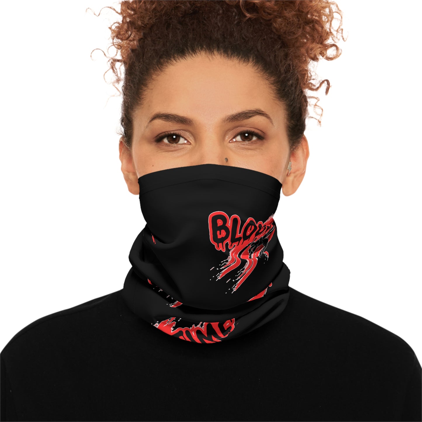 Blood Time Lightweight Neck Gaiter | Stylish & Functional Face Cover for Outdoor Activities