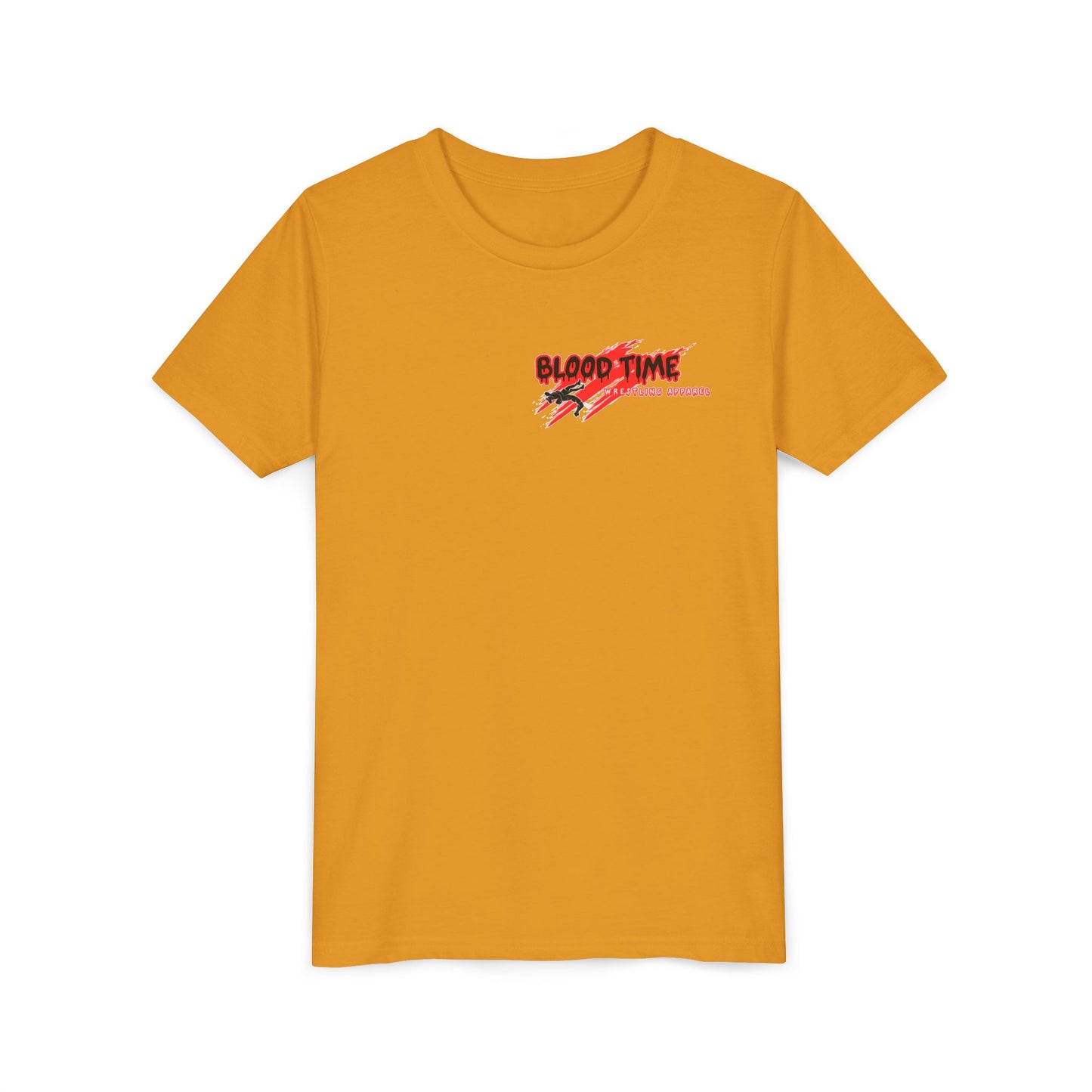 Youth Short Sleeve Tee - "Blood Time" Motivational T-Shirt for Kids