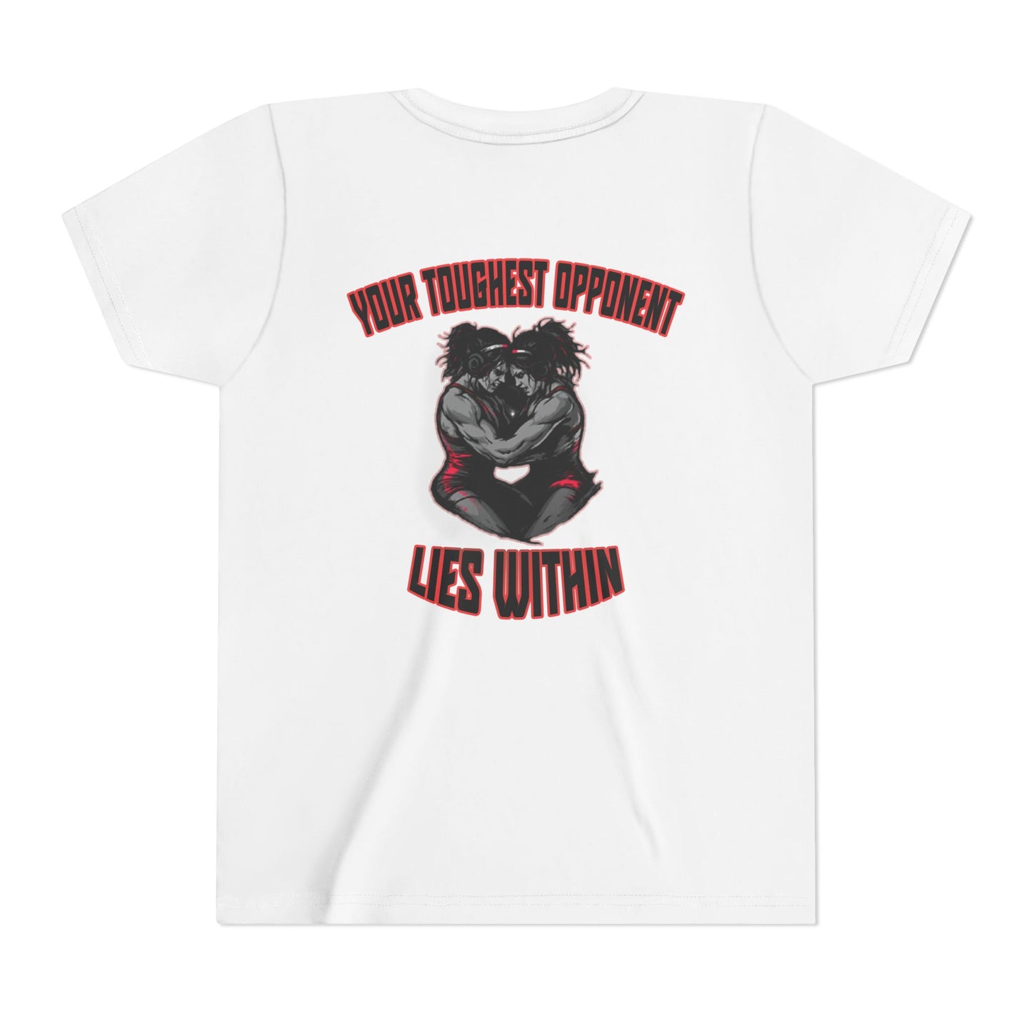 Youth Short Sleeve Tee - "Blood Time" Motivational T-Shirt for Kids