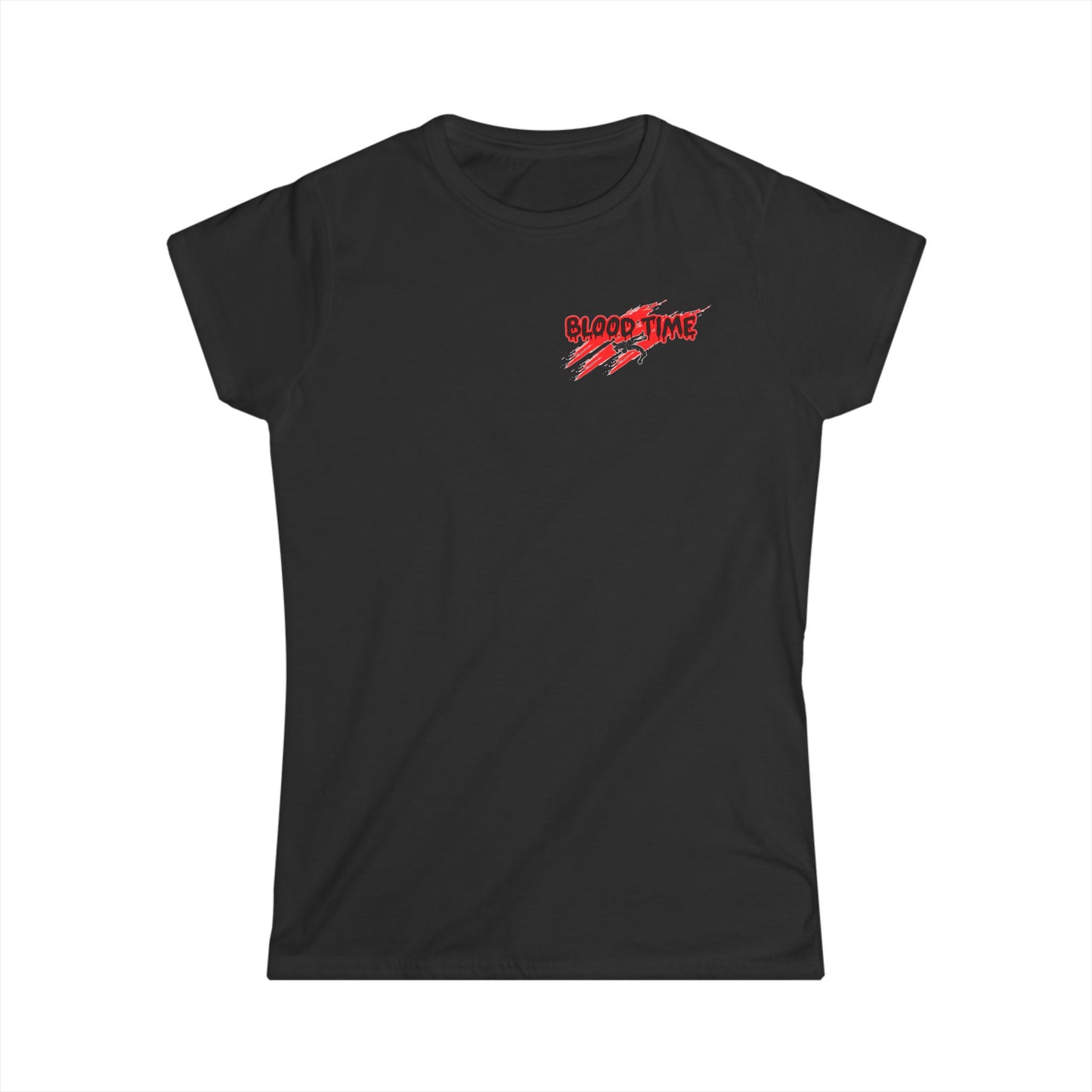 Fierce Women's Graphic Tee - 'Blood Time' Design