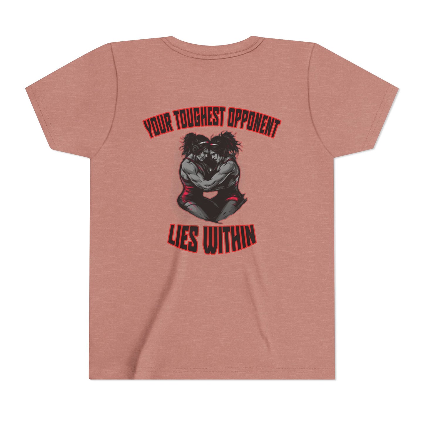 Youth Short Sleeve Tee - "Blood Time" Motivational T-Shirt for Kids