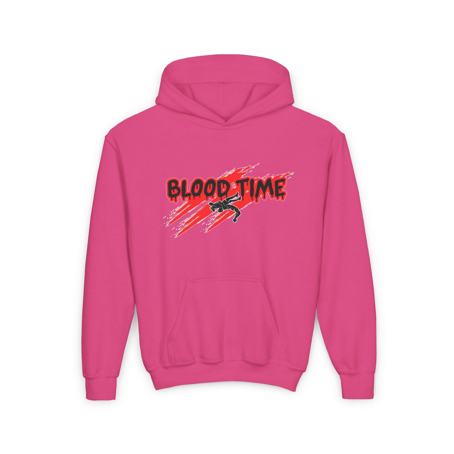Blood Time Wrestling Hooded Sweatshirt