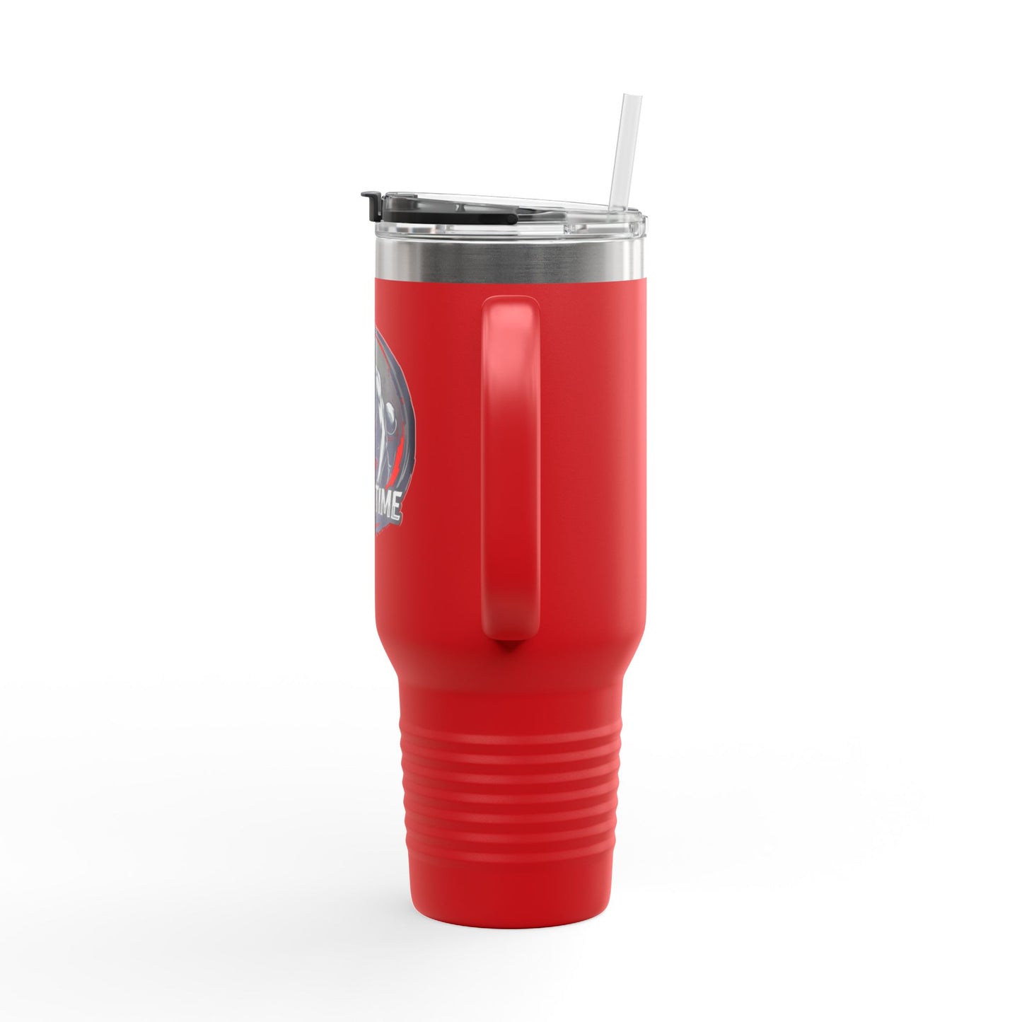 40oz Insulated Travel Mug - 'Blood Time' Design for Coffee Lovers