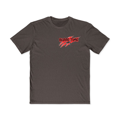 Men's Wrestling Tee - 'Blood Time' Graphic Shirt