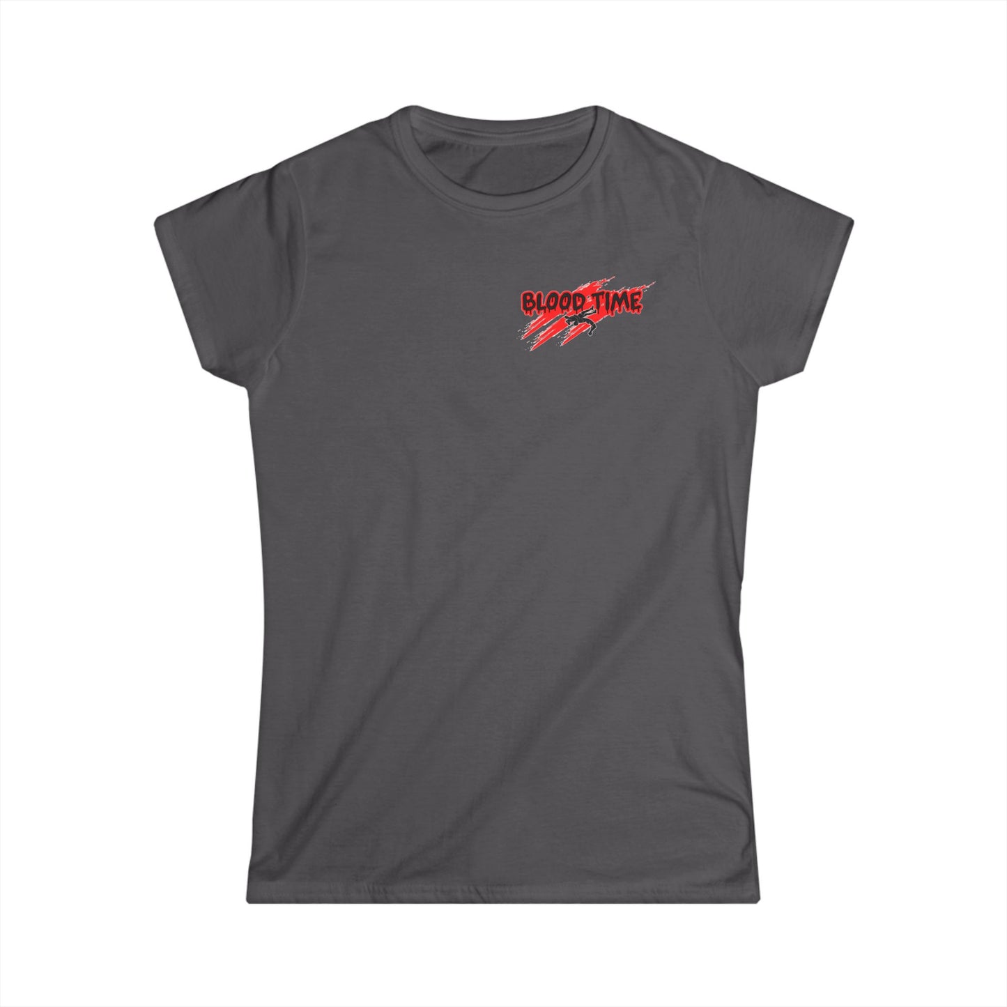 Fierce Women's Graphic Tee - 'Blood Time' Design