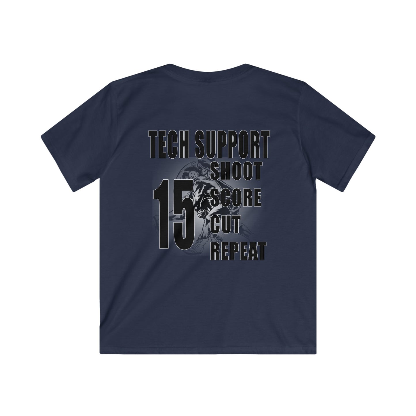 Kids Wrestling Shirt, Techfall