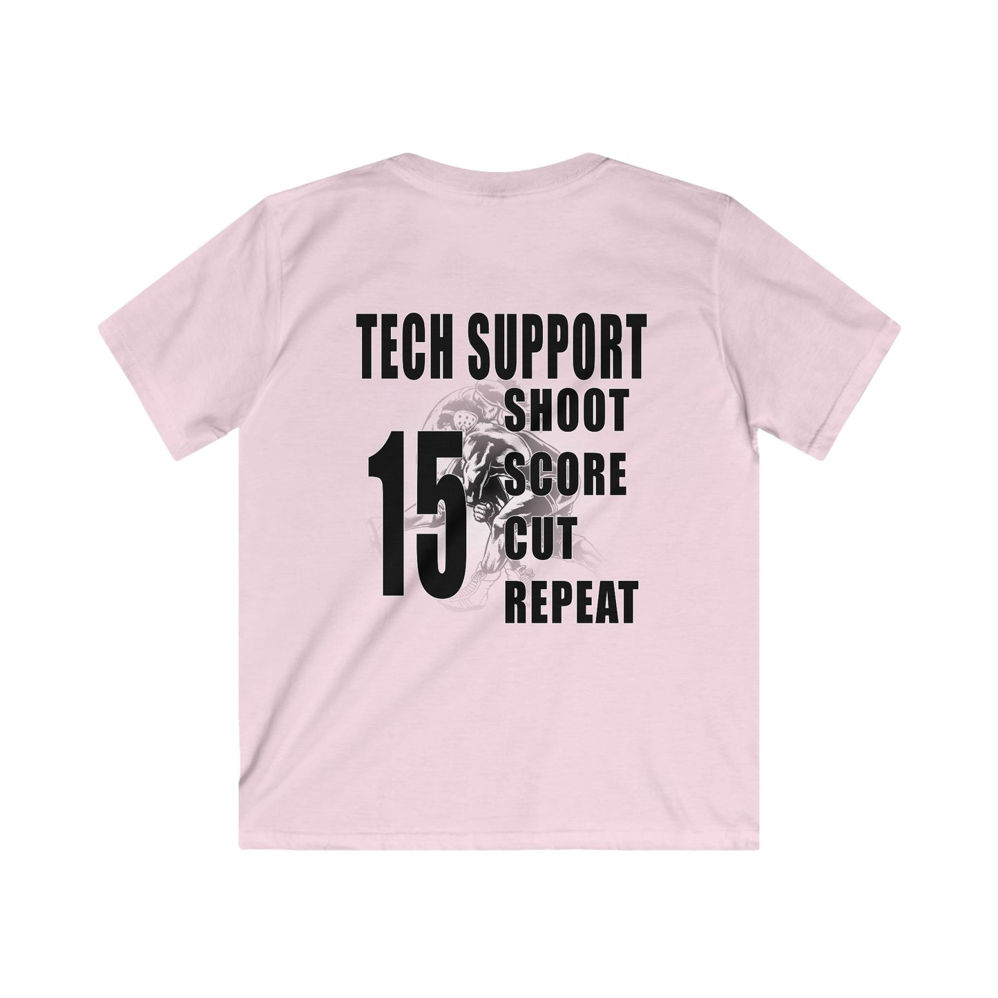 Kids Wrestling Shirt, Techfall