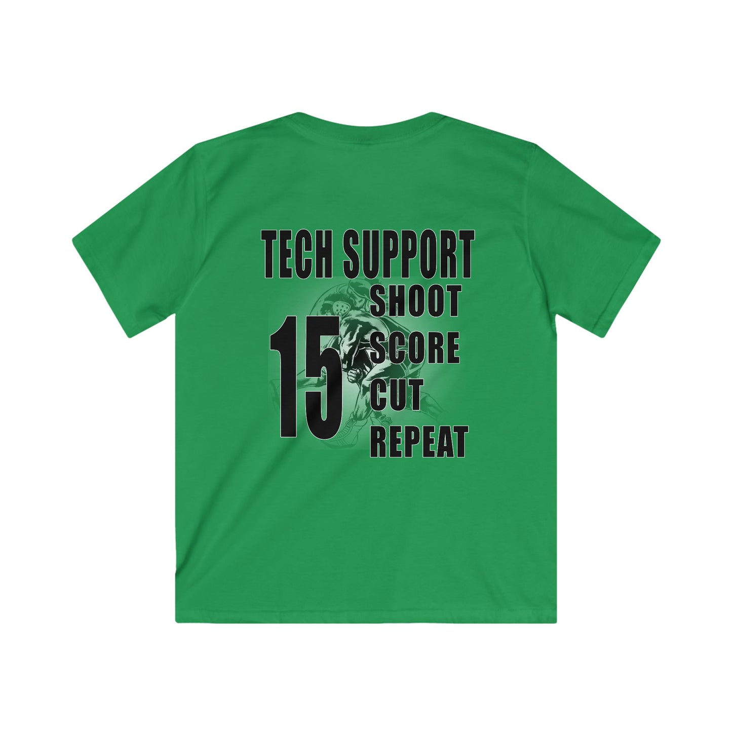 Kids Wrestling Shirt, Techfall
