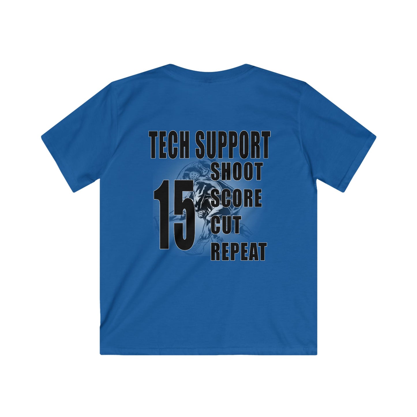 Kids Wrestling Shirt, Techfall