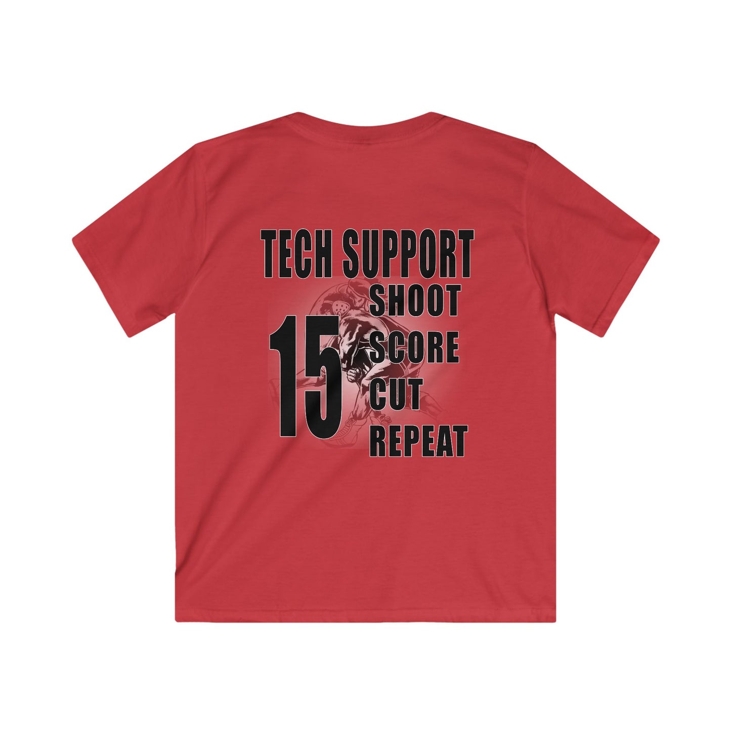 Kids Wrestling Shirt, Techfall