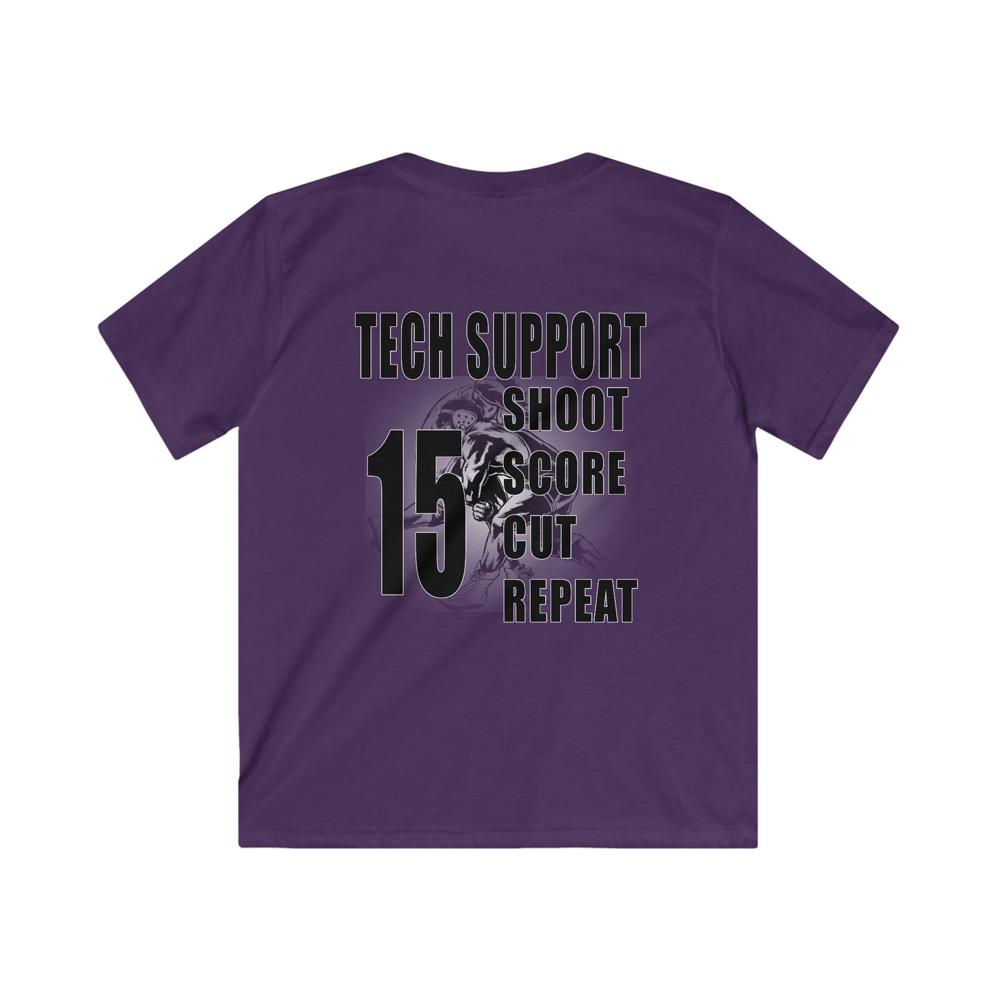 Kids Wrestling Shirt, Techfall