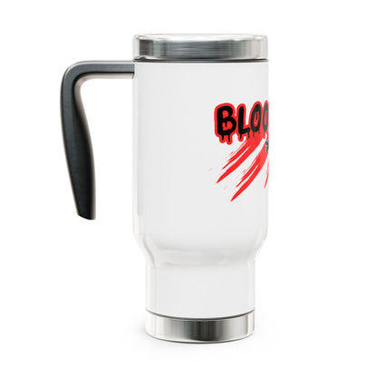 Blood Time Stainless Steel Travel Mug – 14oz Adventure Companion