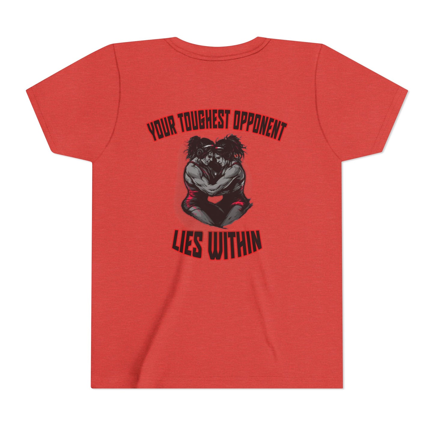 Youth Short Sleeve Tee - "Blood Time" Motivational T-Shirt for Kids