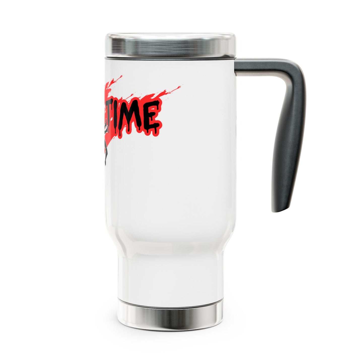 Blood Time Stainless Steel Travel Mug – 14oz Adventure Companion