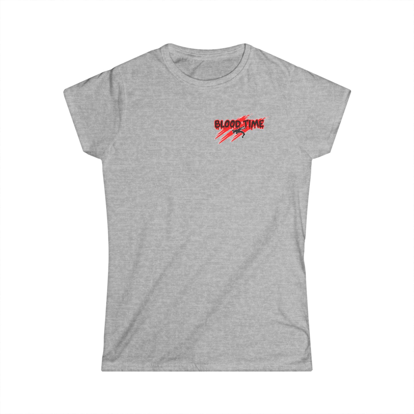 Fierce Women's Graphic Tee - 'Blood Time' Design